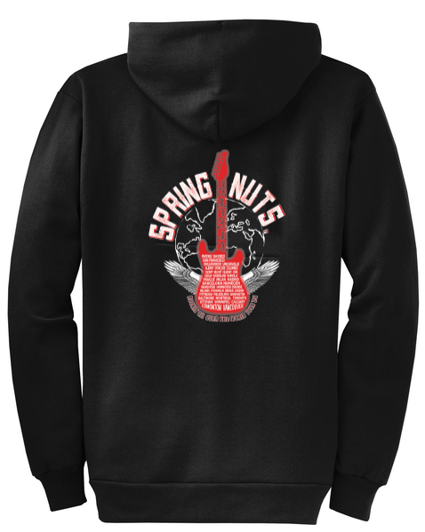 World Tour - Black Fleece Zip Hoodie