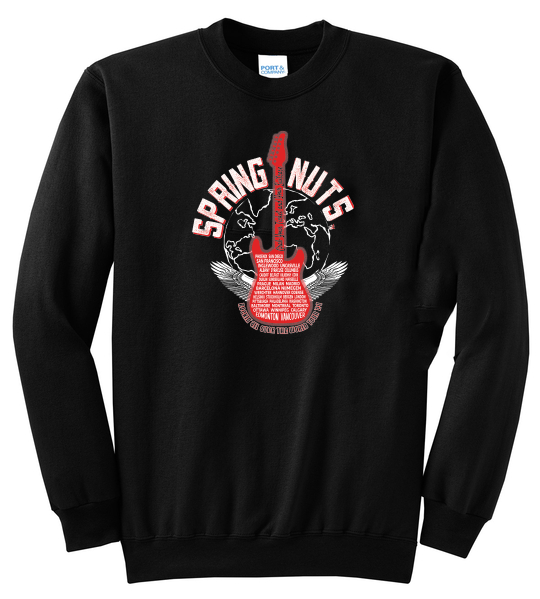 World Tour - Black Fleece Crewneck Sweatshirt