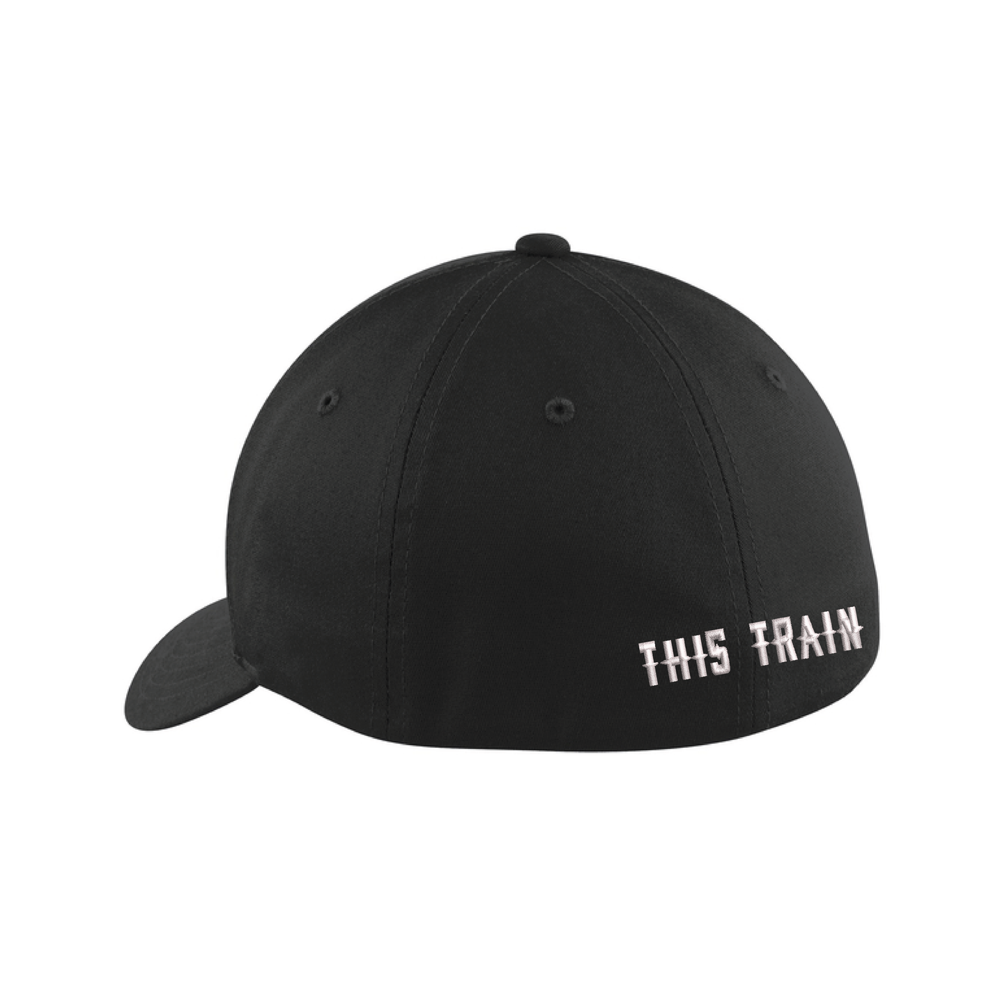 World Tour - Black FlexFit Cotton Twill Cap