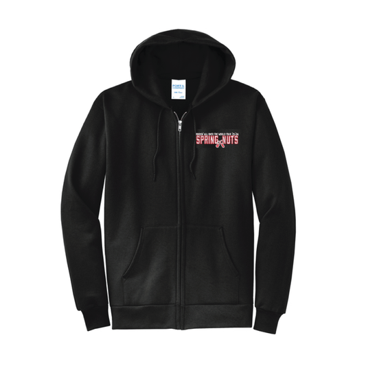 World Tour - Black Fleece Zip Hoodie